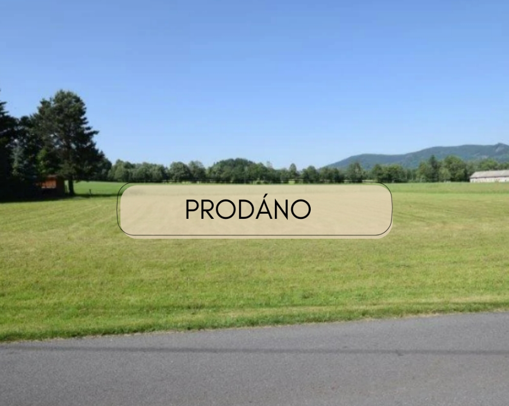 Stavební pozemek v Domašově